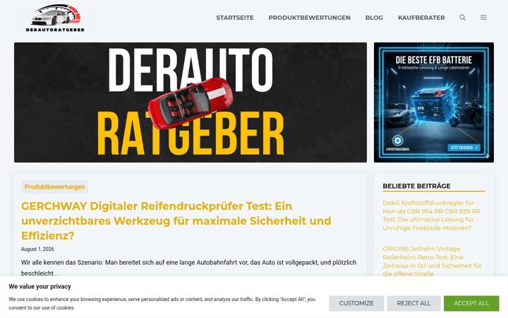 Screenshot of derautoratgeber.com