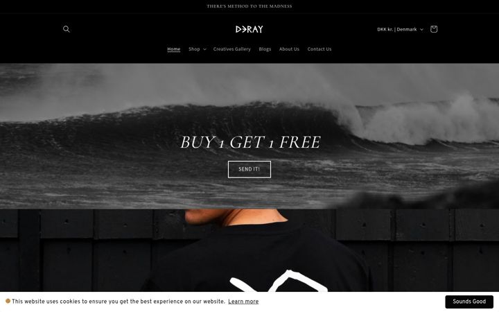 Screenshot of deray.co.uk