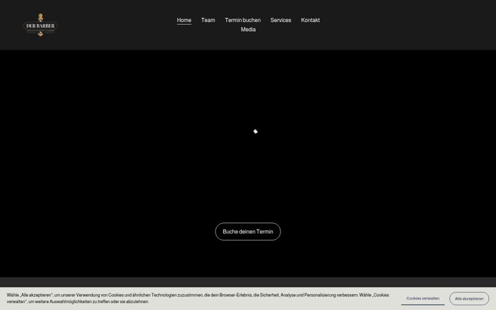 Screenshot of derbarber.com