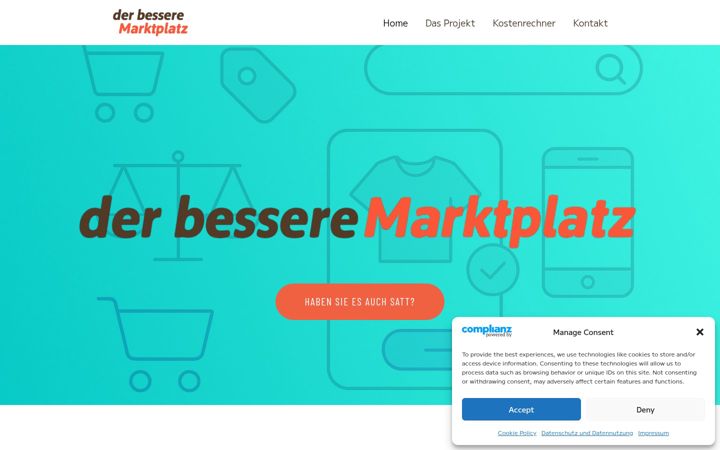 Screenshot of derbesseremarktplatz.de