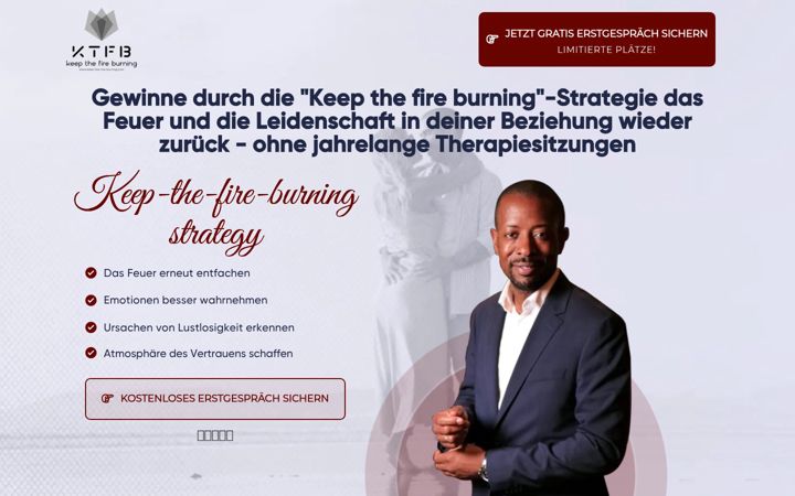 Screenshot of derbeziehungscoach.com