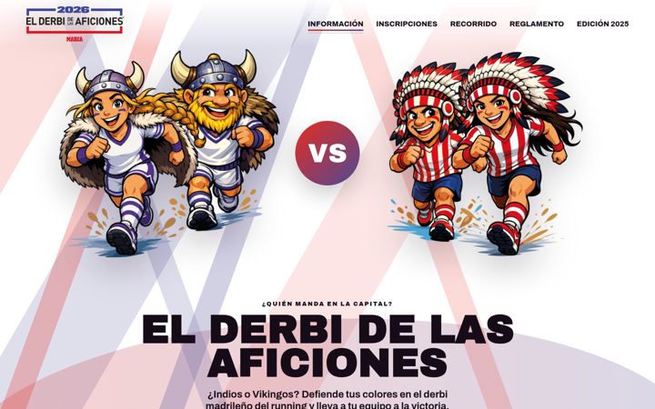 Screenshot of derbidelasaficiones.com