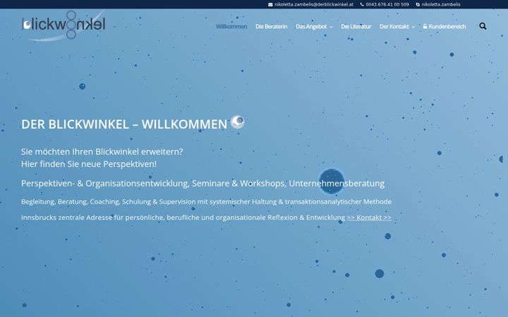 Screenshot of derblickwinkel.at