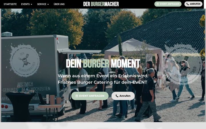 Snímek obrazovky derburgermacher.de
