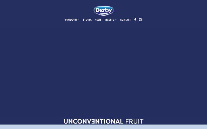 Captura de pantalla de derbyblue.it