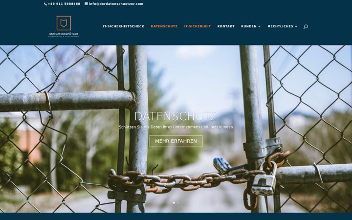Screenshot of derdatenschuetzer.com