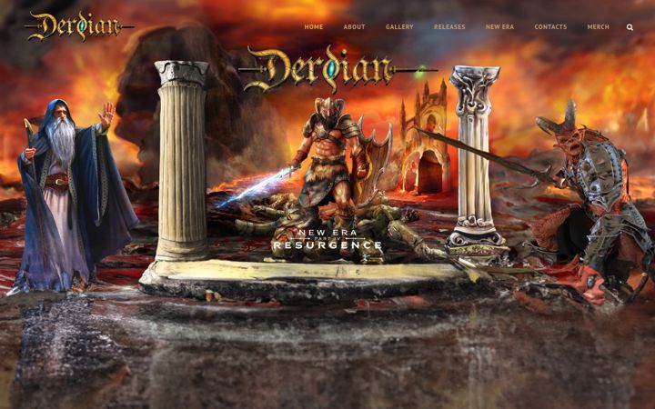 Screenshot of derdian.com