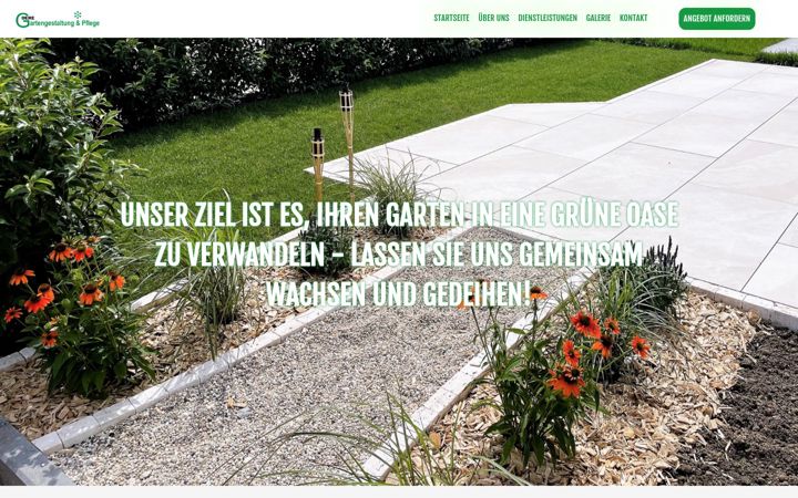 Ekraanipilt saidist dere-garten.de
