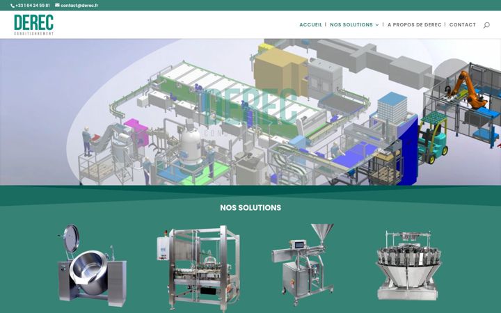 Screenshot di derec.fr