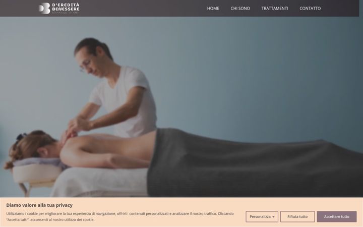 Screenshot of dereditabenessere.it