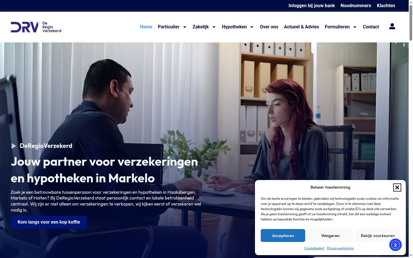 Sutikimo reklamjuostės, rodytos prieš bet kokią sąveiką, ekrano kopija