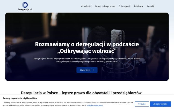 Ekrano kopija deregulacja.pl
