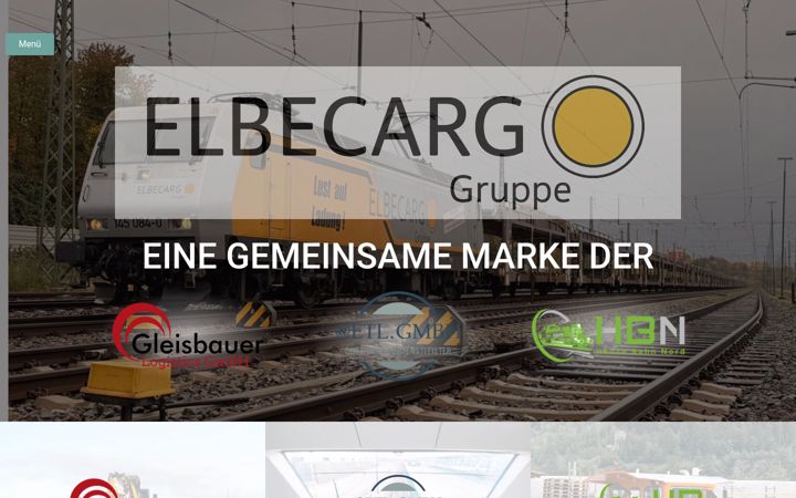 Ekraanipilt saidist dereisenbahndienstleister.de