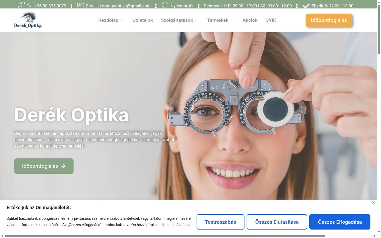 Zrzut ekranu banera zgody wyświetlanego przed jakąkolwiek interakcją