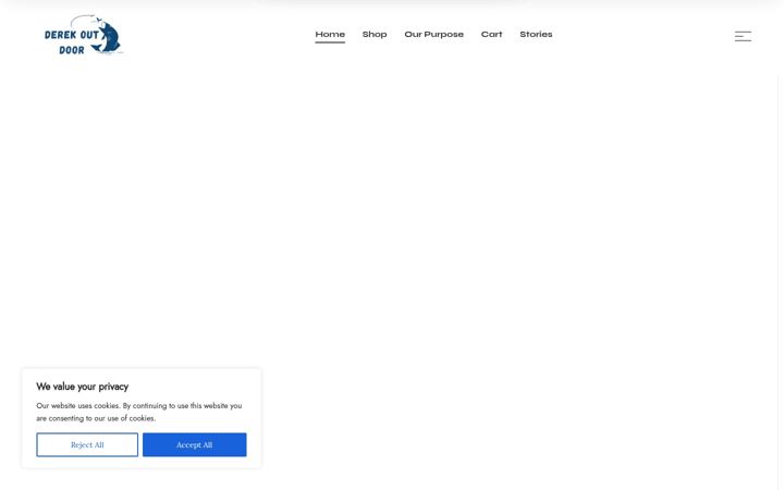 Screenshot of derekoutdoor.com