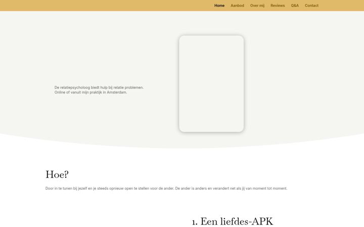 Screenshot of derelatiepsycholoog.nl