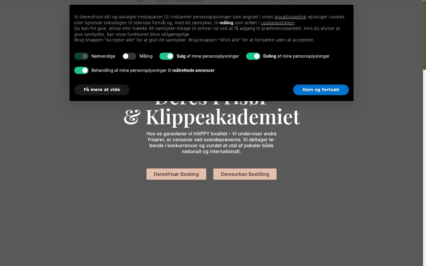 Screenshot tal-banner tal-kunsens muri qabel kwalunkwe interazzjoni
