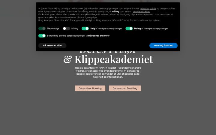 Screenshot of deresfrisor.dk