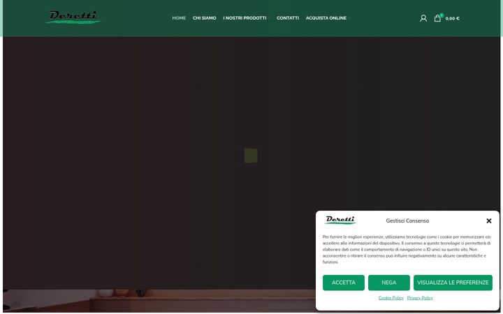 Screenshot of deretti.it