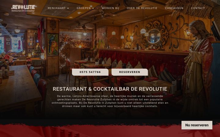 Screenshot of derevolutiezutphen.nl