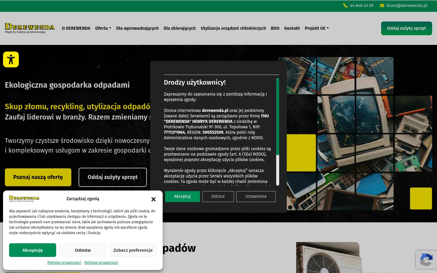 Sutikimo reklamjuostės, rodytos prieš bet kokią sąveiką, ekrano kopija