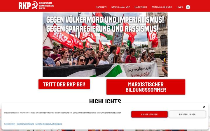 Screenshot of derfunke.at