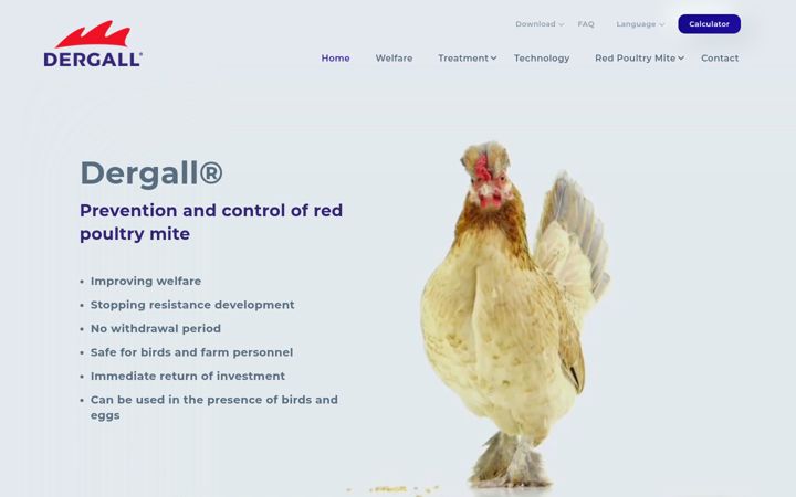 Screenshot of dergall.com