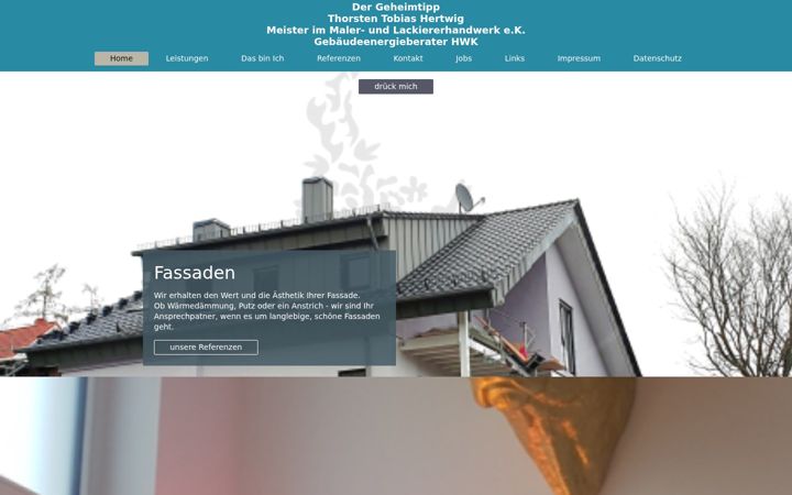 Screenshot of dergeheimtipp.com