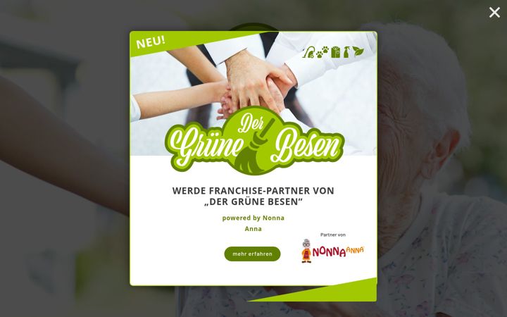 Screenshot of dergruenebesen.com