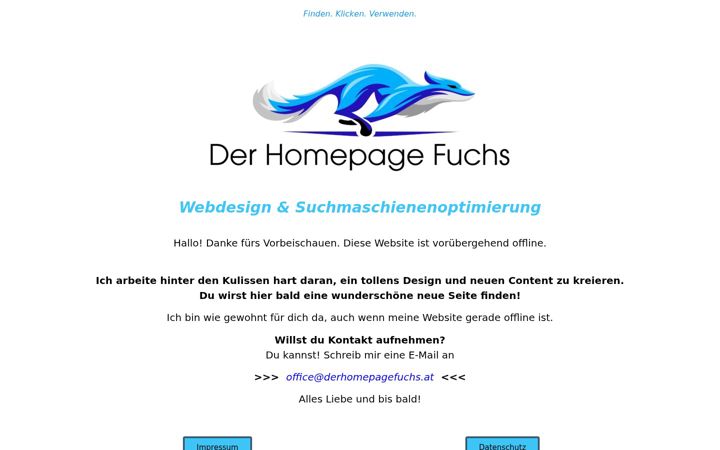 Screenshot of derhomepagefuchs.at
