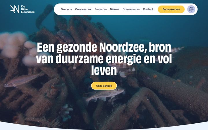 Screenshot von derijkenoordzee.nl