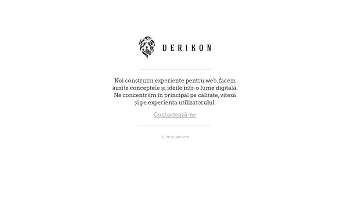 Ekrānuzņēmums no derikon.ro