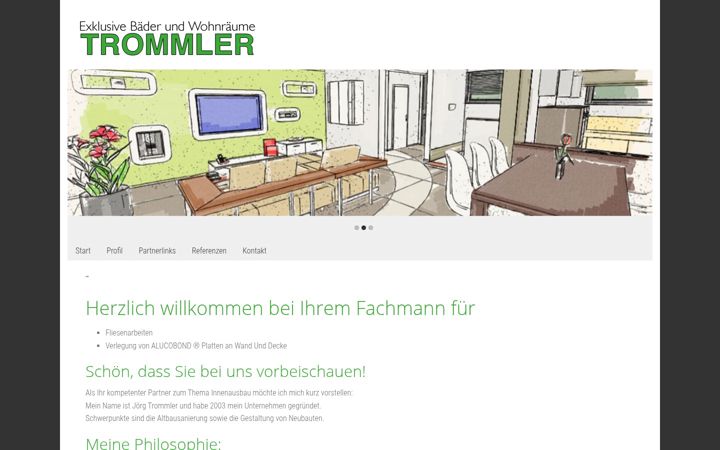 Screenshot of derinnenausbau.de