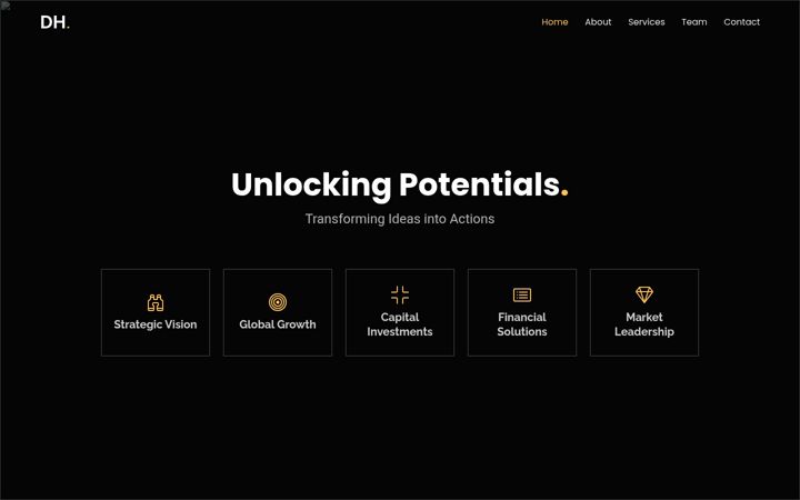 Screenshot of derivativehedgeltds.com