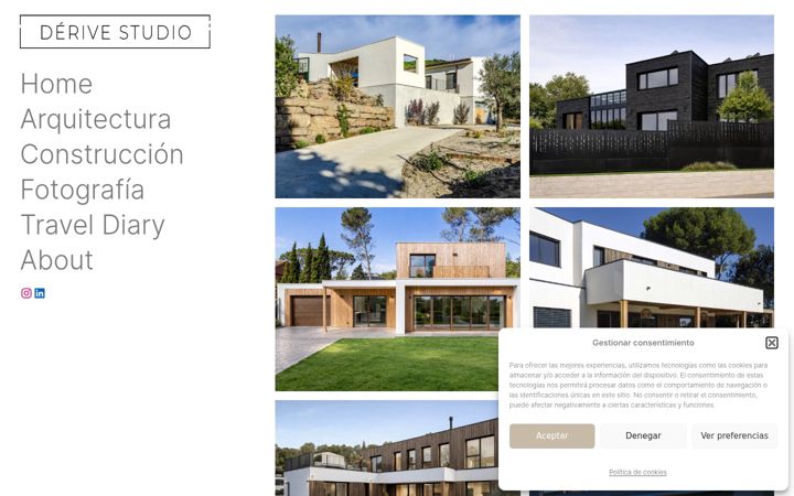 Screenshot of derivestudio.com