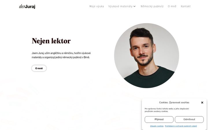 Screenshot van derjuraj.cz