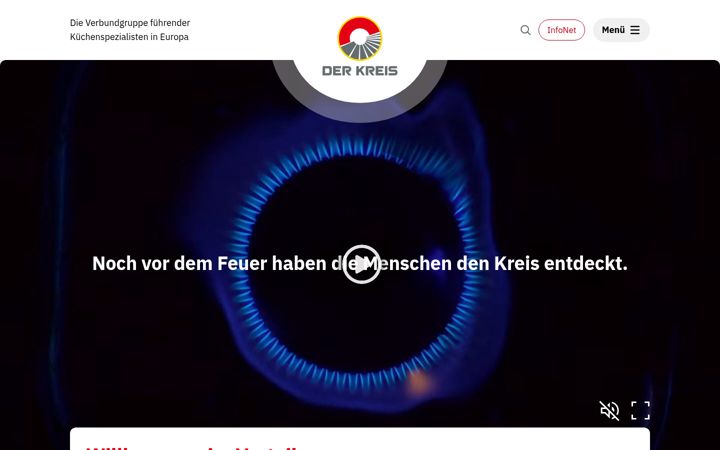 Screenshot of derkreis.ch