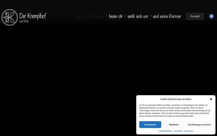 Screenshot of derkremplhof.at