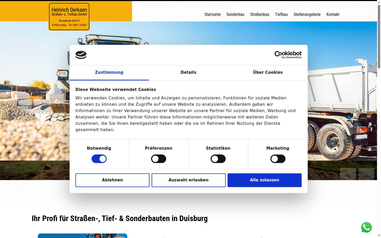 Kuvakaappaus suostumusbannerista, joka näytettiin ennen mitään vuorovaikutusta