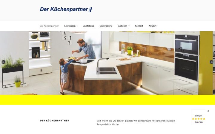 Skærmbillede af derkuechenpartner.de