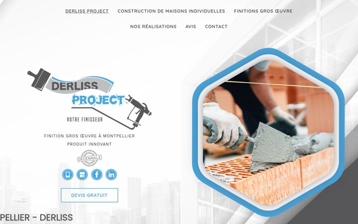 Screenshot of derlissproject.fr