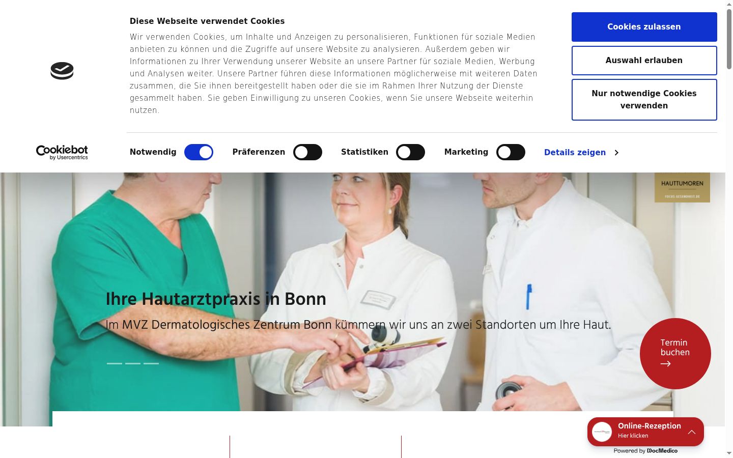 Ekraanipilt nõusolekubännerist, mida näidati enne mis tahes suhtlust