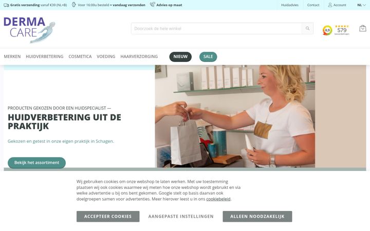 Screenshot von derma-careshop.nl