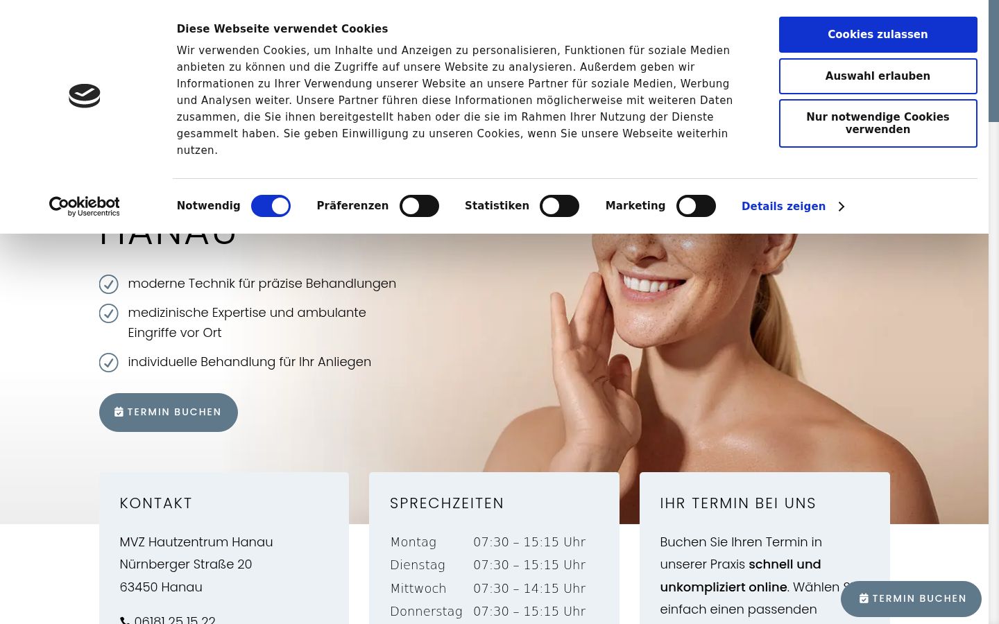 Sutikimo reklamjuostės, rodytos prieš bet kokią sąveiką, ekrano kopija
