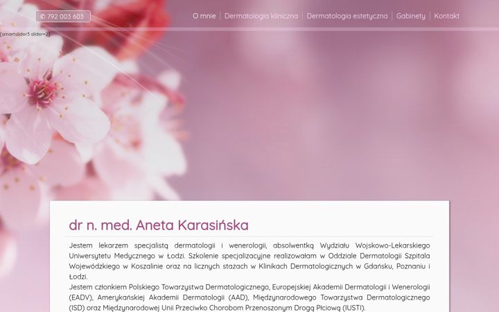 Ekrano kopija derma-net.pl
