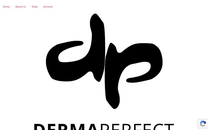 Snímek obrazovky derma-perfect.com