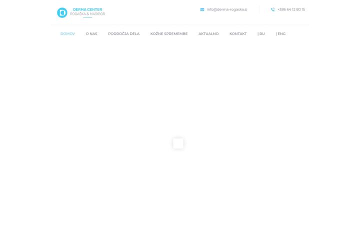 Screenshot von derma-rogaska.si