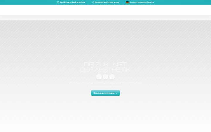 Screenshot of dermacom-germany.de
