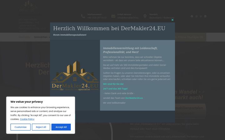 Ekrano kopija dermakler24.eu