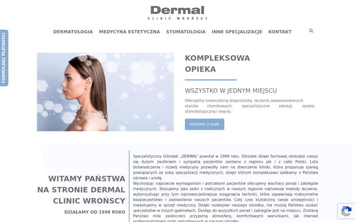 Ekrano kopija dermal.pl